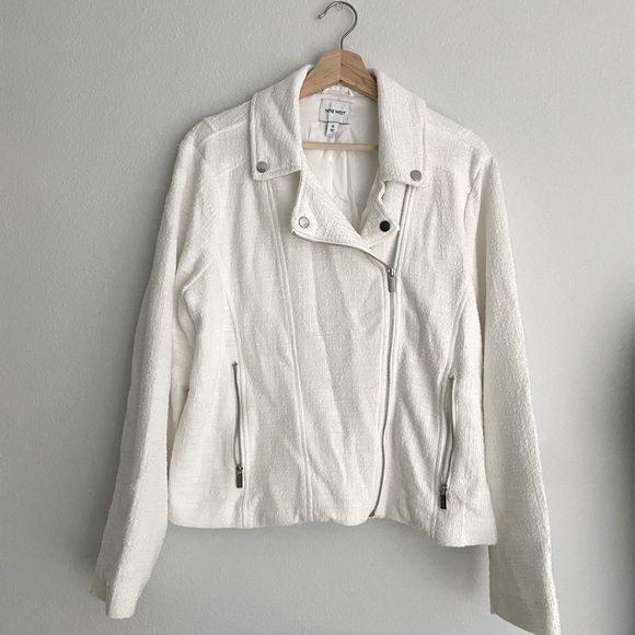 Nine West - NWT - White Jacket - XL - Picture 1 of 8
